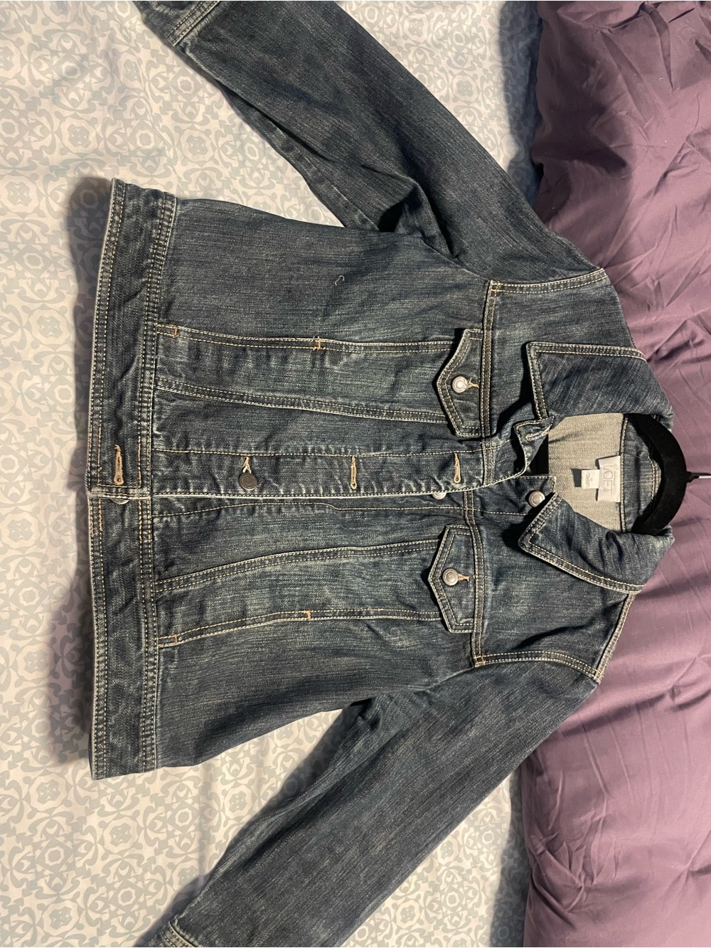 LOFT Dark Blue Denim Jacket